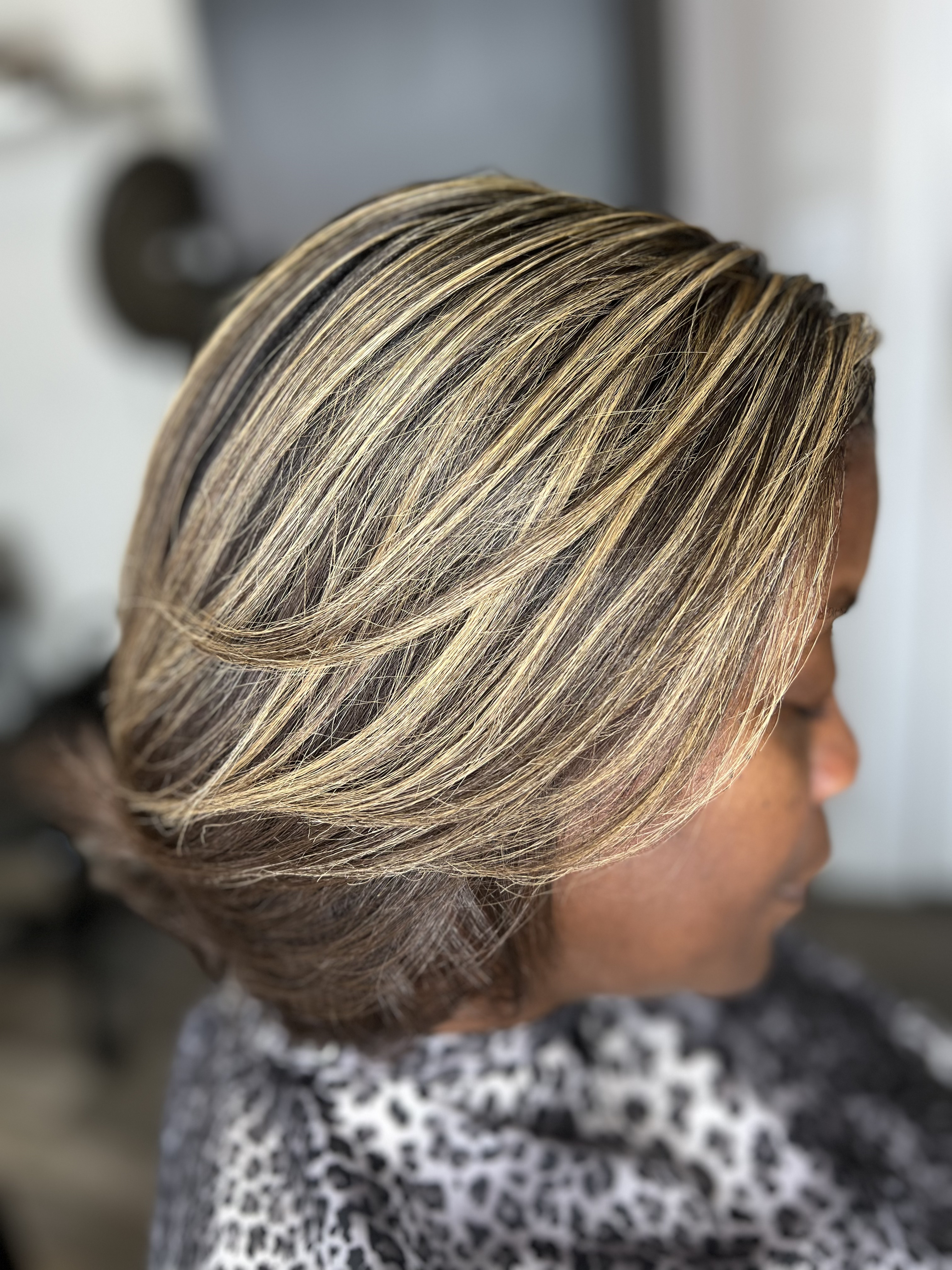Natural hair salon Dallas TX — client look 8 by Hair by Kelli Huntley (braids, color, protective styles)