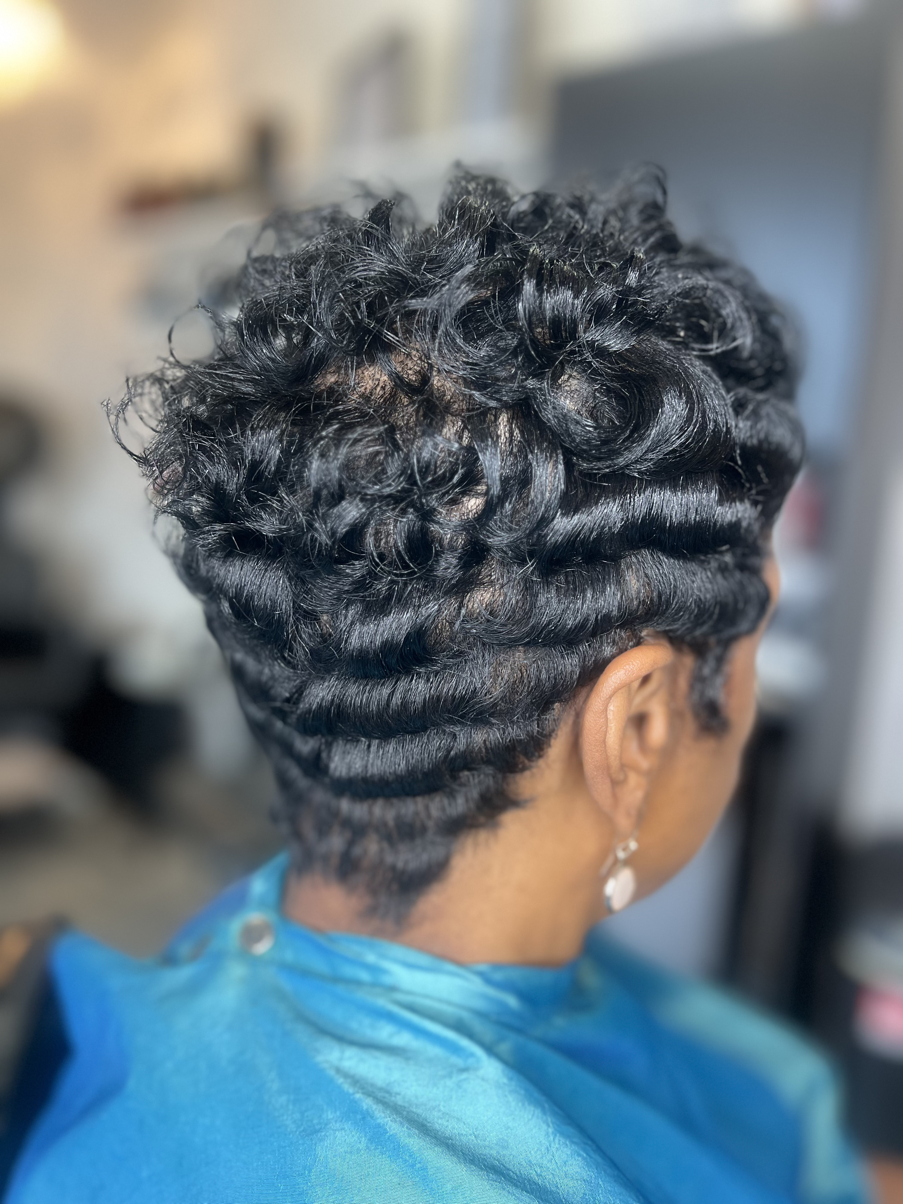 Natural hair salon Dallas TX — client look 9 by Hair by Kelli Huntley (braids, color, protective styles)
