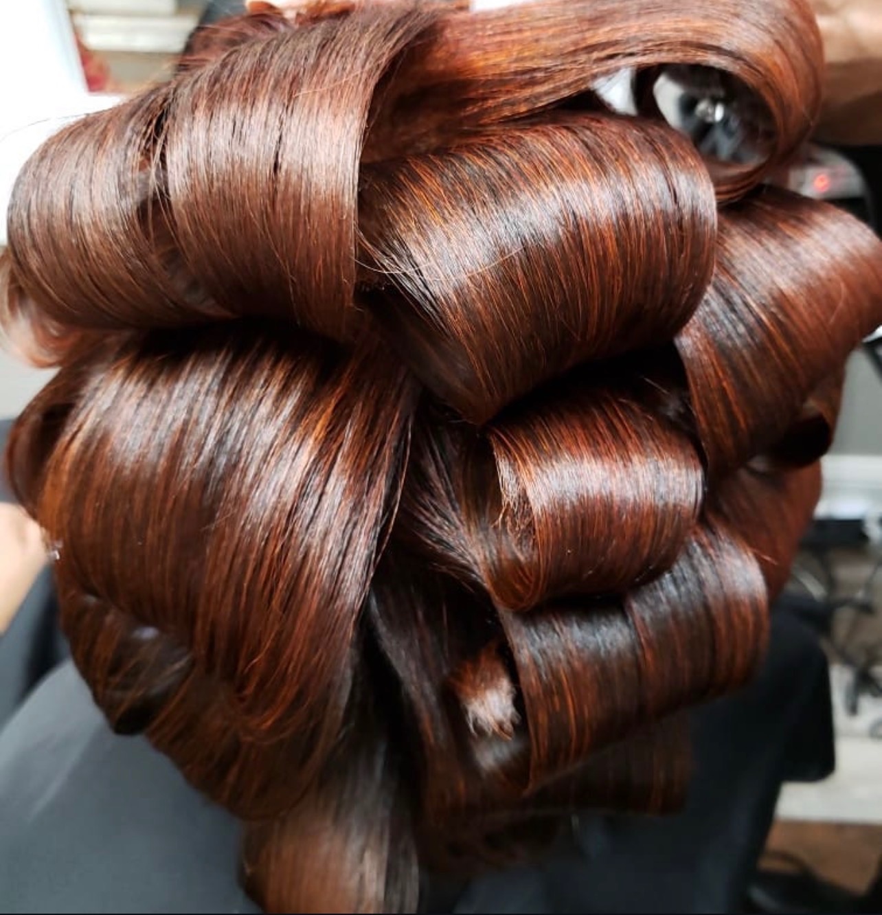 Natural hair salon Dallas TX — client look 2 by Hair by Kelli Huntley (braids, color, protective styles)